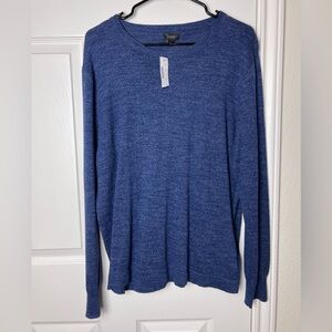 NWT Mens J.Crew 100% Cotton Pullover Sweater